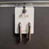 BO RECTANGLE CREOLES EN ACIER INOXYDABLE