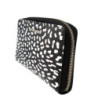 MICHAEL KORS PORTEFEUILLE LEOPARD BLANC