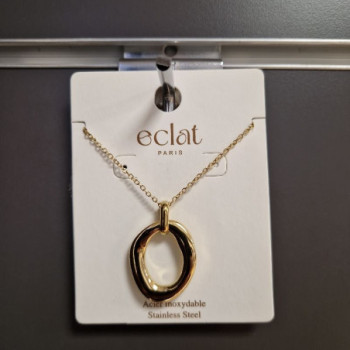 COLLIER ROND EN ACIER INOXYDABLE