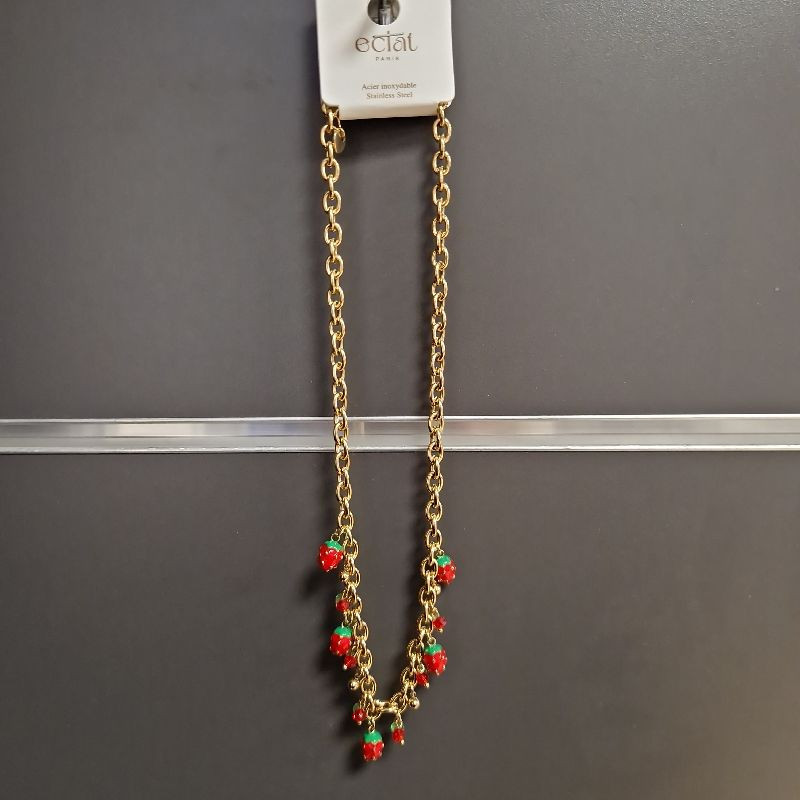 COLLIER FRAISE EN ACIER INOXYDABLE COLLIER FRAISE EN ACIER INOXYDABLE
