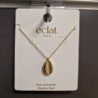COLLIER COQUILLAGE EN ACIER INOXYDABLE