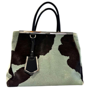 FENDI 2 JOURS CUIR DE VEAU