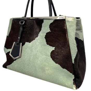 FENDI 2 JOURS CUIR DE VEAU