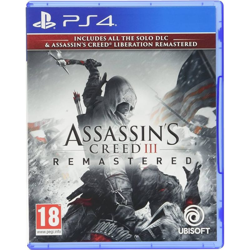 ASSASSINS CREED 3 REMASTERED - PS4 ASSASSINS CREED 3 REMASTERED - PS4