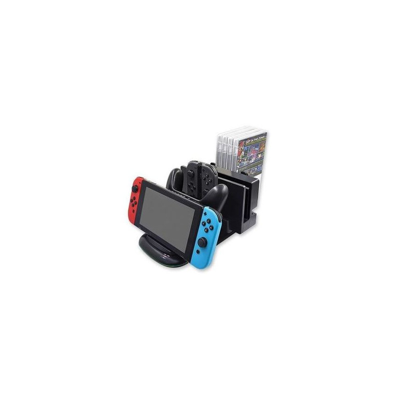 STATION DE CHARGE 4-1 ET CHARGEUR SECTEUR USB-C UNDER CONTROL - NOIR - SWITCH SWITCH LITE STATION DE CHARGE 4-1 ET CHARGEUR SECTEUR USB-C UNDER CONTROL - NOIR - SWITCH SWITCH LITE