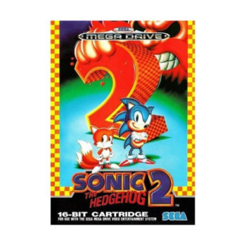 SONIC THE HEDGEHOG 2 - MEGA DRIVE - BOITE ET NOTICE