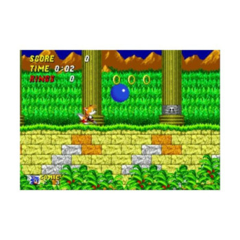 SONIC THE HEDGEHOG 2 - MEGA DRIVE - BOITE ET NOTICE