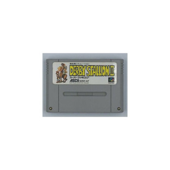 DERBY STALLION II SNES IMPORT JAP