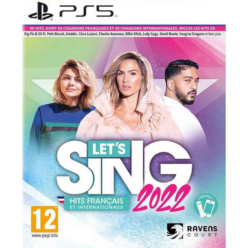 LETS SING 2022 PS5 + 2 MICROS LETS SING 2022 PS5 + 2 MICROS