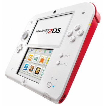 CONSOLE NINTENDO 2DS ROUGE & BLANCHE