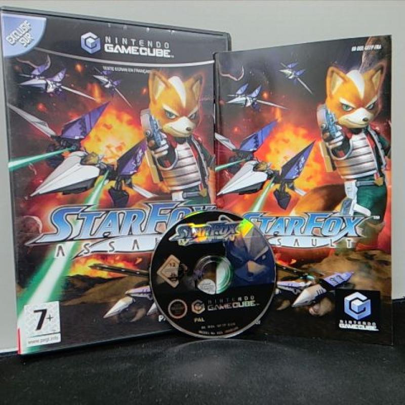STAR FOX ASSAULT GAMECUBE COMPLET STAR FOX ASSAULT GAMECUBE COMPLET