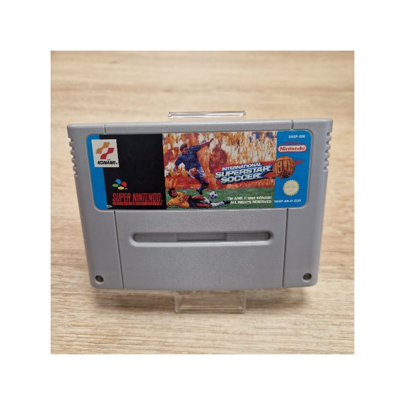 INTERNATIONAL SUPERSTAR SOCCER SNES SANS BOITE INTERNATIONAL SUPERSTAR SOCCER SNES SANS BOITE