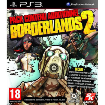 BORDERLANDS 2 PACK CONTENU ADDITIONNEL - PS3