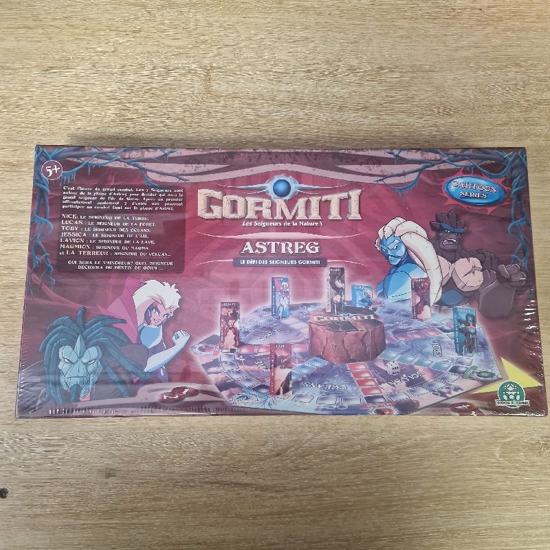 GORMITI LES SEIGNEURS DE LA NATURE JEU DE SOCIETE GORMITI LES SEIGNEURS DE LA NATURE JEU DE SOCIETE
