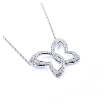 COLLIER CHOPARD PAPILLON OR 18K DTS 7,61GRS 40CM