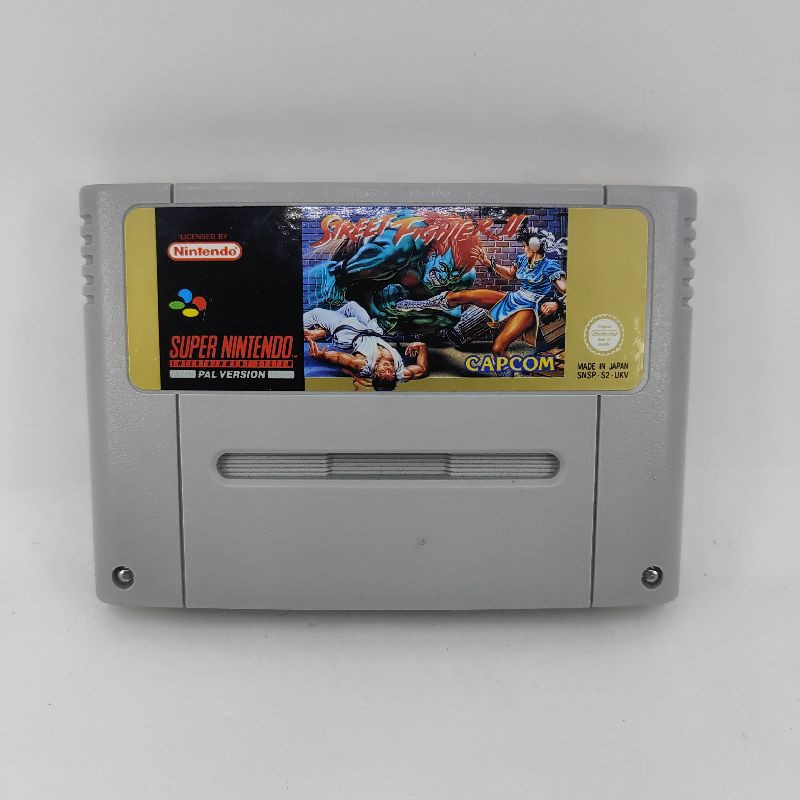 STREET FIGHTER II - SUPER NINTENDO (CARTOUCHE SEULE) STREET FIGHTER II - SUPER NINTENDO (CARTOUCHE SEULE)