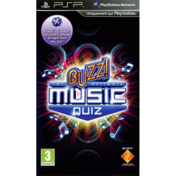 BUZZ THE ULTIMATE MUSIC QUIZ PSP