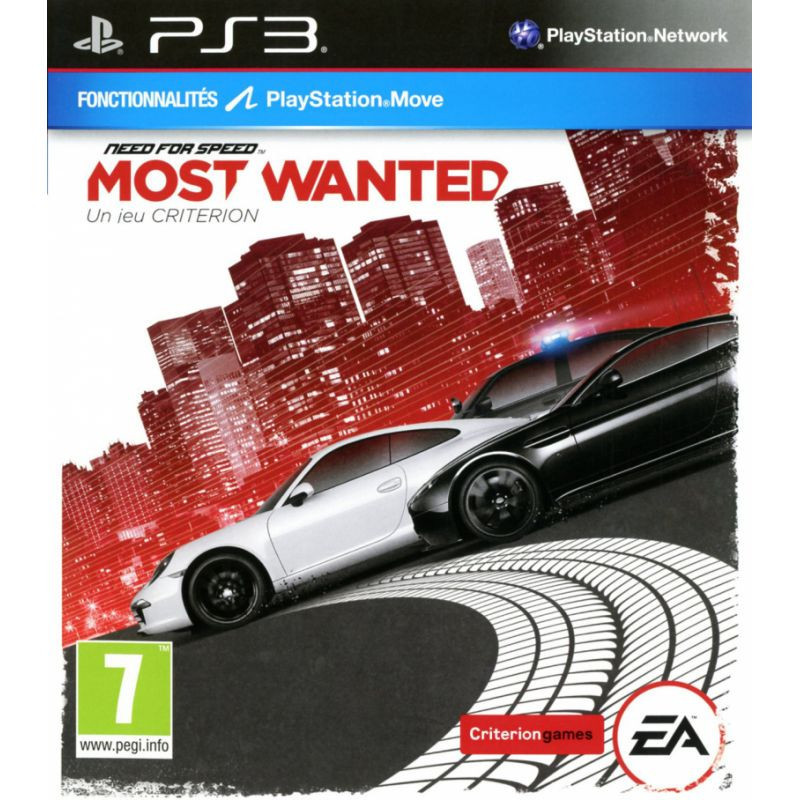 NEED FOR SPEED MOST WANTED - PS3 NEED FOR SPEED MOST WANTED - PS3