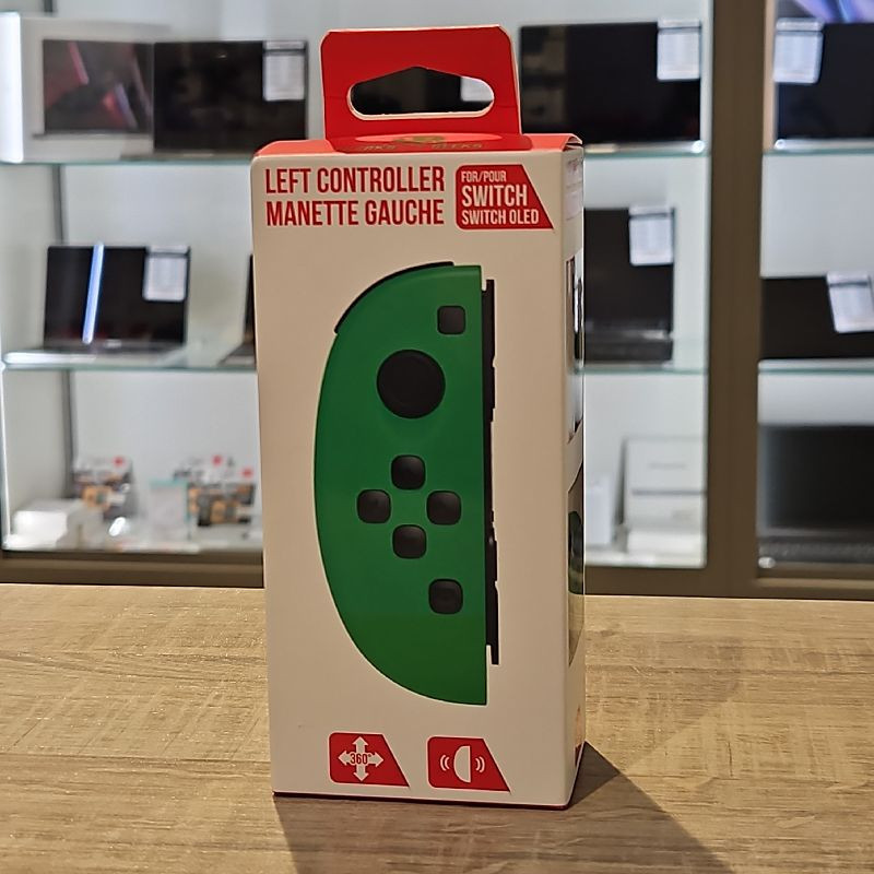 MANETTE TYPE JOY CON SWITCH GAUCHE VERTE MANETTE TYPE JOY CON SWITCH GAUCHE VERTE