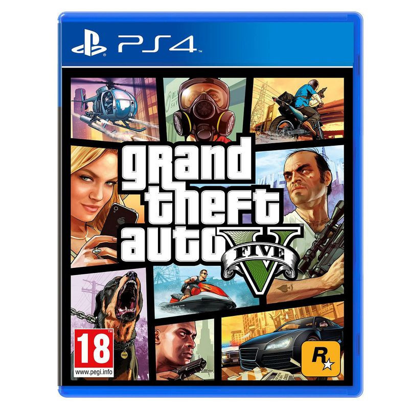 GTA GRAND THEFT AUTO 5 - PS4 GTA GRAND THEFT AUTO 5 - PS4