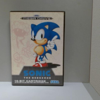 SONIC THE HEDGEHOG - MEGA DRIVE - BOITE  ET NOTICE