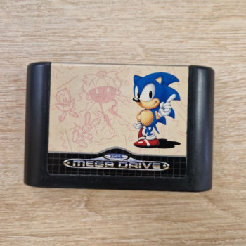 SONIC THE HEDGEHOG - MEGA DRIVE - BOITE  ET NOTICE