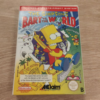 THE SIMPSONS BART VS THE WORLD