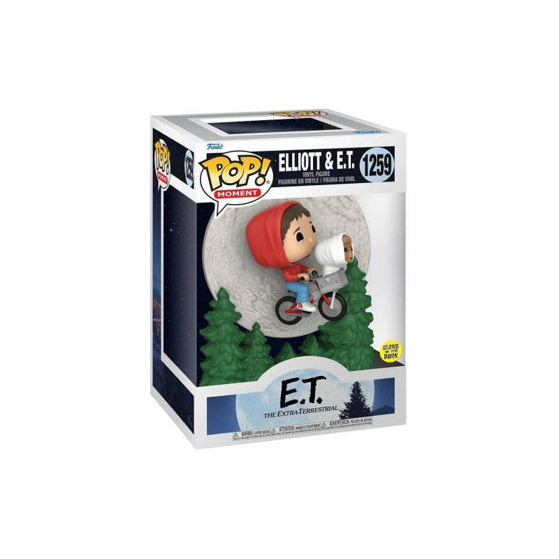 E.T. 40TH ANNIVERSARY ELLIOT AND E.T. FLYING GLOW-IN-THE-DARK POP MOMENT E.T. 40TH ANNIVERSARY ELLIOT AND E.T. FLYING GLOW-IN-THE-DARK POP MOMENT