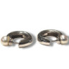 BOUCLES D OREILLES OR 18K 13.51GR