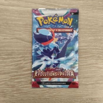 10 CARTES POKEMON EVOLUTIONS A PALDEA FR