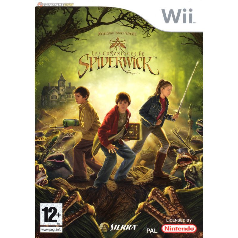 LES CHRONIQUES DE SPIDERWICK - WII LES CHRONIQUES DE SPIDERWICK - WII