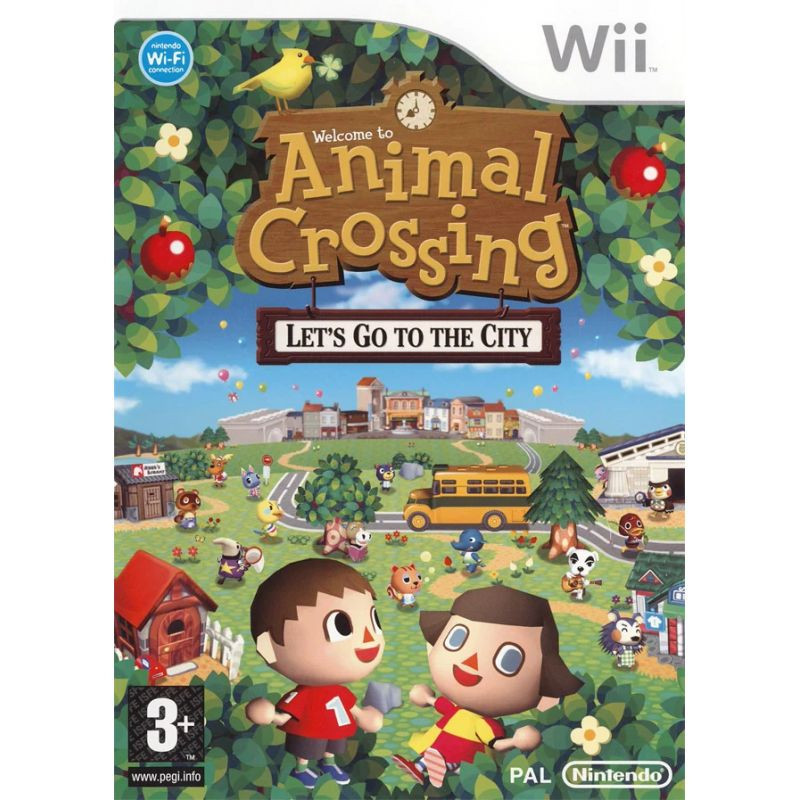 ANIMAL CROSSING LETS GO TO THE CITY - WII ANIMAL CROSSING LETS GO TO THE CITY - WII