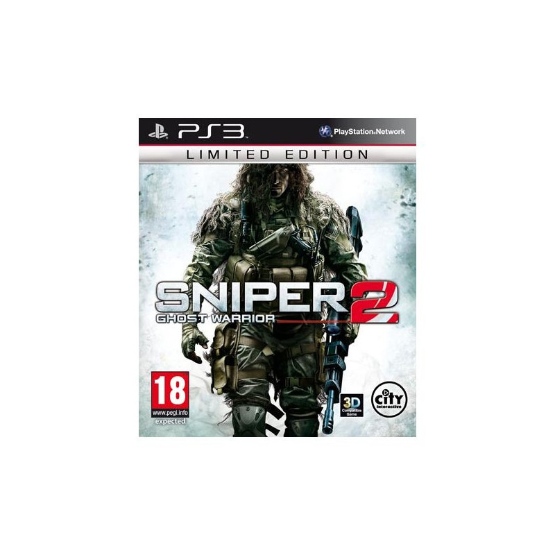 SNIPER GHOST WARRIOR 2 LIMITED ED. PS3