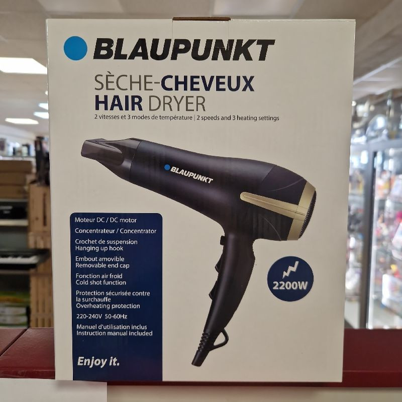 SECHE CHEVEUX BLAUPUNKT 2200W MEN00748 SECHE CHEVEUX BLAUPUNKT 2200W MEN00748