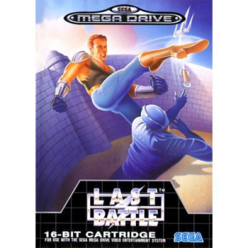 MEGA DRIVE - LAST BATTLE - BOITE ET NOTICE
