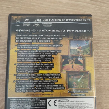 JEU GAMECUBE HARRY POTTER LA CHAMBRE DES SECRETS