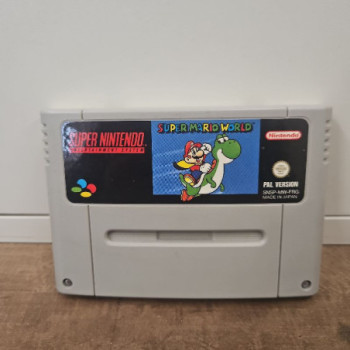 SUPER MARIO WORLD  SNES (JEU SEUL)