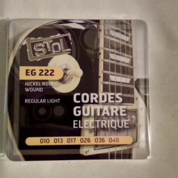 JEU DE CORDES GUITARE ELECTRIQUE STOL EG222