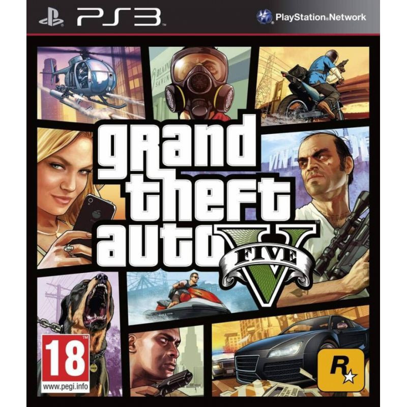 GRAND THEFT AUTO V - GTA 5 - PS3