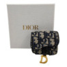 PORTE ECOUTEURS DIOR SADDLE CANVAS
