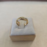 BAGUE 3 ANNEAUX 3 ORS 18CTS 3.76GRS T.48/49