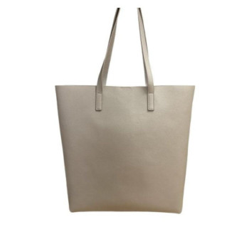 SAINT LAURENT SHOPPING TOY LEATHER TOTE BAG