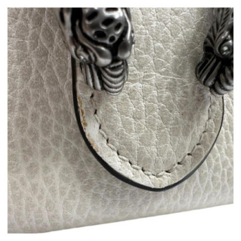 SAC GUCCI DIONYSUS CHAIN WALLET BANDOUILIERE CUIR BLANC