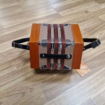 ACCORDEON CONCERTINA BOIS 601B