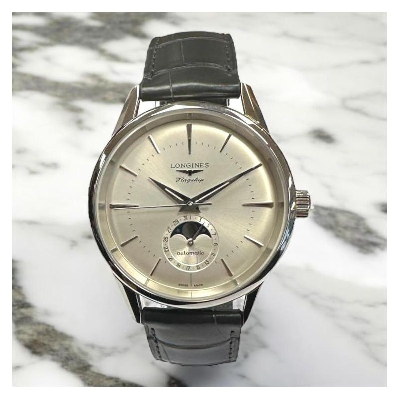 LONGINES FLAGSHIP HERITAGE MOONPHASE L4.815.4.72.2 LONGINES FLAGSHIP HERITAGE MOONPHASE L4.815.4.72.2