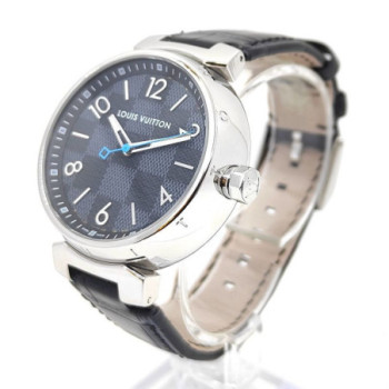 LOUIS VUITTON TAMBOUR DAMIER GRAPHITE 41.5MM QA073