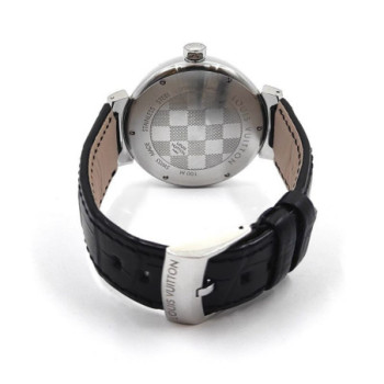 LOUIS VUITTON TAMBOUR DAMIER GRAPHITE 41.5MM QA073