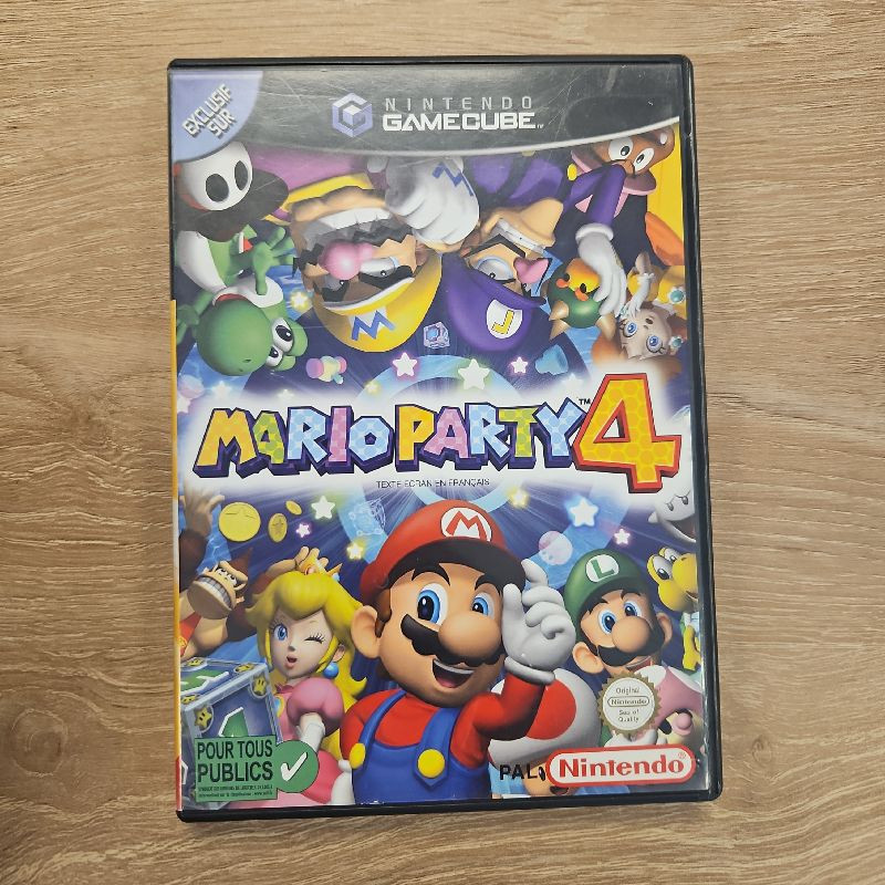 MARIO PARTY 4 GAME CUBE MARIO PARTY 4 GAME CUBE