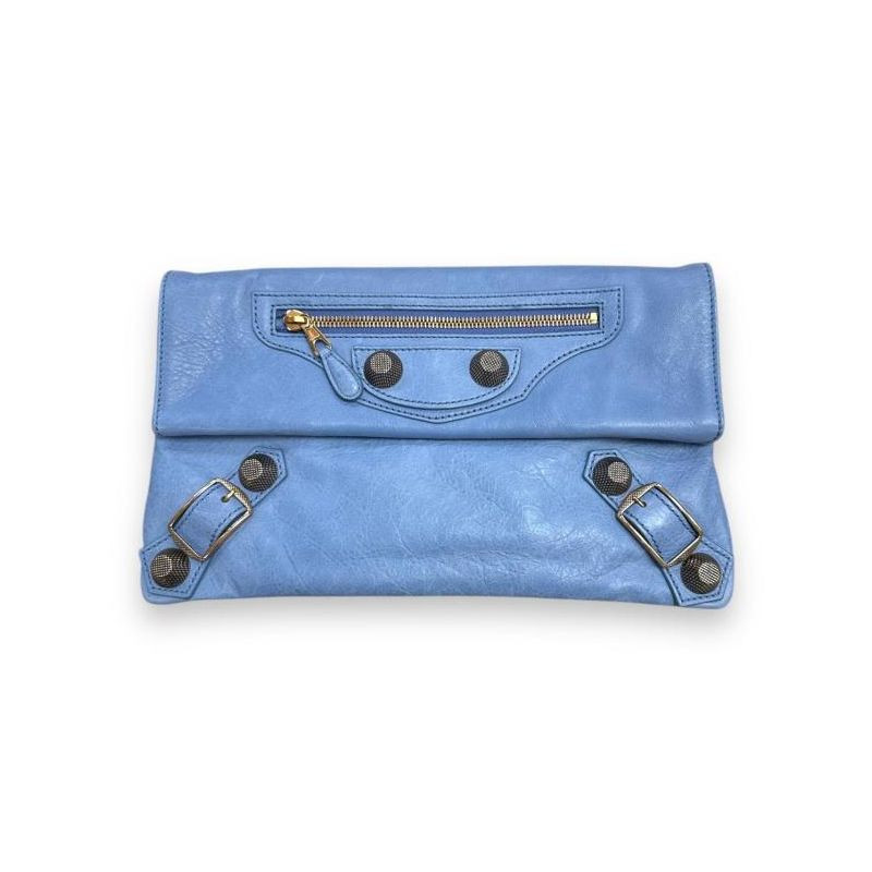 POCHETTE BALENCIAGA BLEU POCHETTE BALENCIAGA BLEU