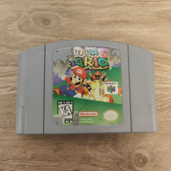 SUPER MARIO 64 NINTENDO 64 VERSION USA (CARTOUCHE SEULE)